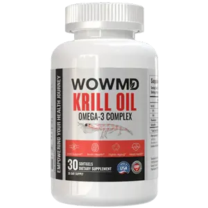 WOWMD Krill Oil Omega-3 Complex